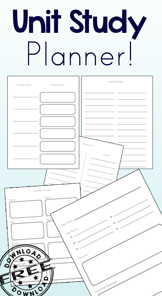 free-printable-unit-study-planner-printable-templates