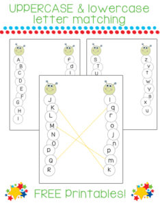 Uppercase and Lowercase Letter Matching