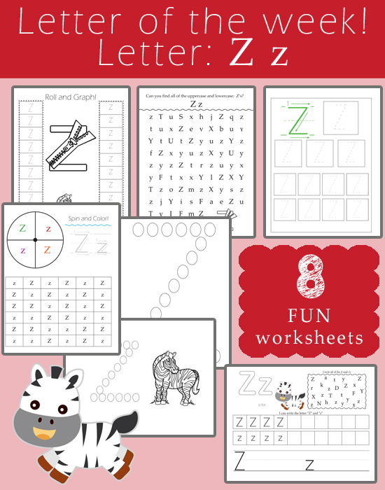 letter z activities for preschoolers